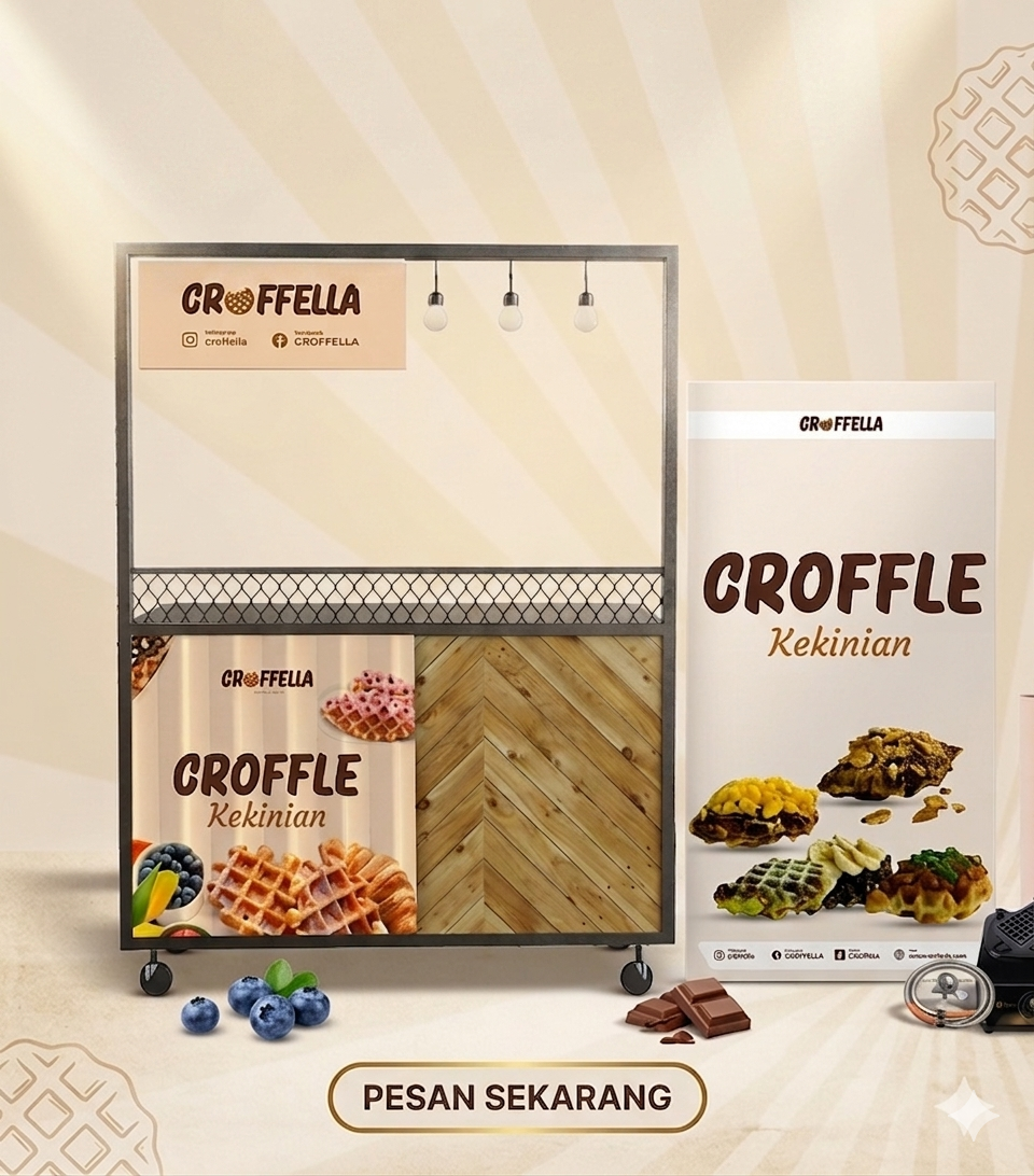 Paket Cuan - Booth Hemat Croffella